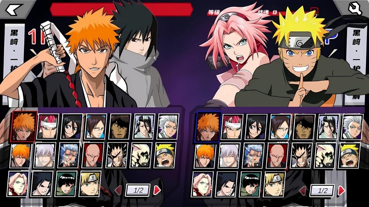 Bleach và Naruto 4.0 - Tựa game nhập vai đối kháng thú vị